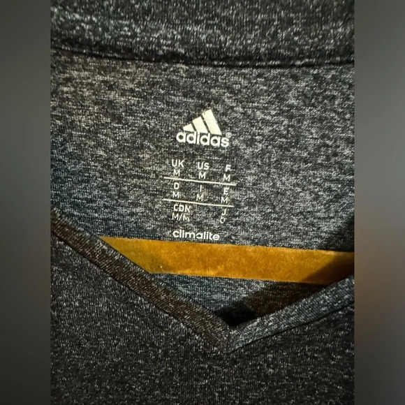 Adidas Tennessee Vols Gray and Orange Dri Fit Tee - Picture 4 of 5
